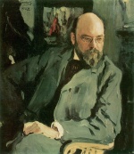 Walentin Alexandrowitsch Serow  - paintings - Ilja Semjonowitsch Ostrouchow