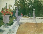 Walentin Alexandrowitsch Serow  - Peintures - Portique avec balustrade