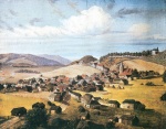 Adalbert Stifter - paintings - Ansicht von Oberplan