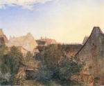 Adalbert Stifter - Peintures - Vue sur les faubourgs de Vienne 