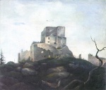Adalbert Stifter - paintings - Die Ruine Wittinghausen