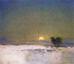 Adalbert Stifter - Peintures - Lune montante