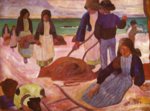 Paul Gauguin  - Peintures - Ramasseurs d´algues
