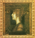 Franz von Stuck - paintings - Florentinerin