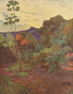 Paul Gauguin  - paintings - Tropische Pflanzenwelt