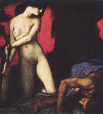 Franz von Stuck - paintings - Judith und Holofernes