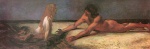 Franz von Stuck  - paintings - Meerweibchen