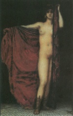 Franz von Stuck  - paintings - Phryne