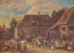 David Teniers - Bilder Gemälde - Bauernkirmes