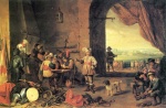 David Teniers - paintings - Corps de garde