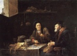 David Teniers - Bilder Gemälde - Der habgierige Mann