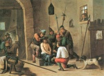 David Teniers - Peintures - Le Couronnement d'épines