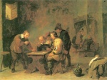 David Teniers - paintings - Die Würfelspieler