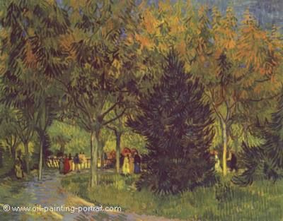 Allee im Park