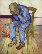 Vincent Willem van Gogh - Bilder Gemälde - An der Schwelle der Ewigkeit