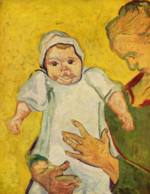 Vincent Willem van Gogh - Peintures - Augustine Roulin avec son bébé