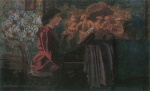 Felix Valletton - paintings - Am Klavier