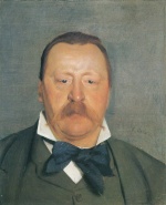 Felix Valletton - Peintures - Portrait d'Alfred Delisle
