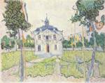 Vincent Willem van Gogh - paintings - Das Gemeindehaus in Auvers