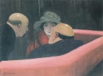 Felix Valletton - paintings - Die keusche Susanne