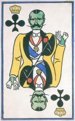 Felix Valletton  - Peintures - Ebauches pour un jeu de cartes en douze parties IX