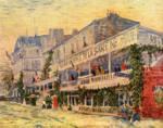 Vincent Willem van Gogh - Bilder Gemälde - Das Restaurant de la Sirene in Asnieres