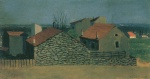 Felix Valletton  - paintings - Häuser in Puteaux