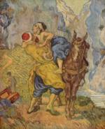 Vincent Willem van Gogh - paintings - The Good Samaritan (After Delacroix). Auvers-sur-Oise