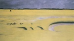 Felix Valletton  - paintings - Strandlandschaft bei Ebbe