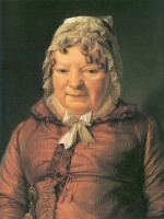 Ferdinand Georg Waldmüller - Peintures - Portrait de la mère du capitaine J.C. de Stierle-Holzmeister