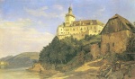 Ferdinand Georg Waldmüller  - Peintures - Le château de Persenbeug