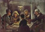 Vincent Willem van Gogh - Peintures - Les mangeurs de pommes de terre
