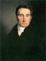 Ferdinand Georg Waldmueller  - Peintures - Portrait d'un gentilhomme