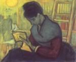 Vincent Willem van Gogh - Peintures - Le liseuse de romans