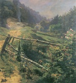 Ferdinand Georg Waldmüller  - paintings - Rosenzeit