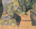 Ferdinand Georg Waldmueller  - Peintures - Guirlandes de raisins