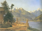 Ferdinand Georg Waldmüller  - Peintures - Zella m See, Pinzgau