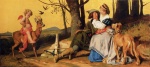 Anton von Werner - Peintures - Cupidon