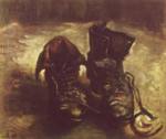 Vincent Willem van Gogh - paintings - A Pair of Shoes