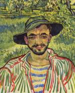 Vincent Willem van Gogh  - paintings - Junger Bauer