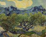 Vincent Willem van Gogh  - Peintures - Paysage avec oliviers