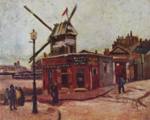 Vincent Willem van Gogh  - Bilder Gemälde - Le Moulin de la Galette