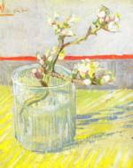 Vincent Willem van Gogh  - paintings - Mandelbluetenzweig