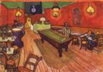 Vincent Willem van Gogh  - Bilder Gemälde - Das Nachtcafe an der Place Lamartine in Arles