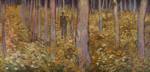 Vincent Willem van Gogh  - Bilder Gemälde - Paar beim Waldspaziergang