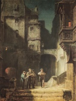 Carl Spitzweg  - paintings - Das Quartett