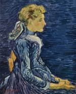 Vincent Willem van Gogh  - Peintures - Portrait de Mademoiselle Ravoux