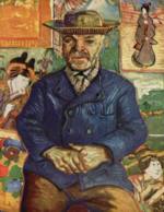 Vincent Willem van Gogh  - Peintures - Portrait du père Tanguy