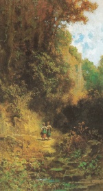 Carl Spitzweg  - Peintures - En montagne