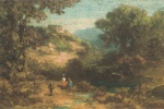 Carl Spitzweg  - paintings - Südliche Landschaft
